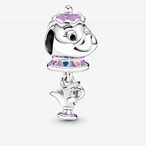 Disneys Mrs Potts & Chip Dangle Pandora Charm